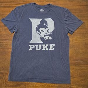 Duke Parody "Puke" shirt - Size Large